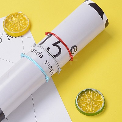 Korean Waxed Polyester Cord Bracelet Making AJEW-JB00011-1