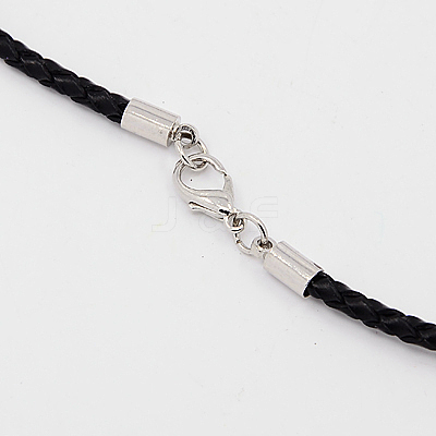 Braided Leather Cords X-NCOR-D002-533mm-17-1
