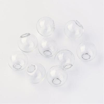 Round Mechanized One Hole Blown Glass Globe Ball Bottles BLOW-R001-12mm-1