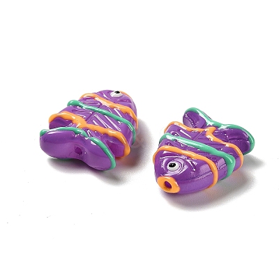 Baking Paint Glass Beads LAMP-I032-01A-1