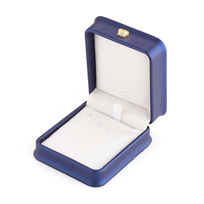 PU Leather Necklace Pendant Gift Boxes LBOX-L005-F03-1