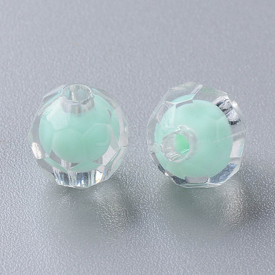 Transparent Acrylic Beads TACR-S152-04A-SS2111-1