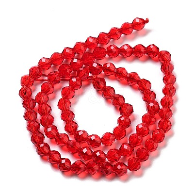 Transparent Glass Beads Strands GLAA-A014-03B-1