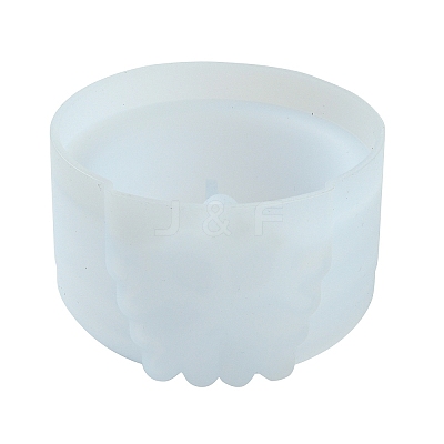 Christmas Theme DIY Silicone Candle Holders Molds LS-SIMO-G005-02A-1