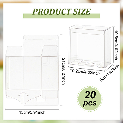 Transparent PVC Box CON-WH0084-97A-1