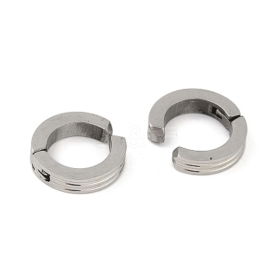 Non-Tarnish 304 Stainless Steel Clip-on Earrings EJEW-M001-10P-1