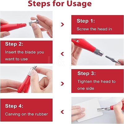 Stainless Steel Woodcarving Cutter Tool Sets TOOL-NB0001-23-1