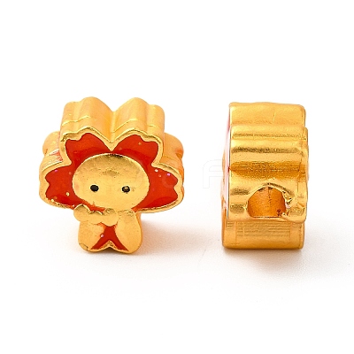 Alloy Enamel Beads ENAM-M048-13MG-A-1