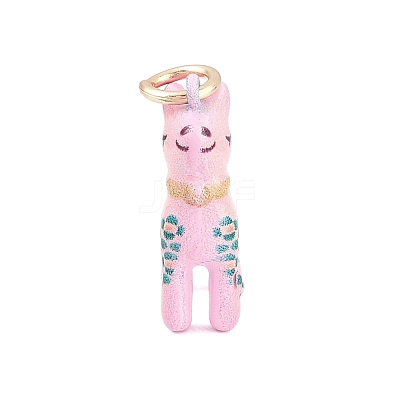 Printed Brass Pendants KK-CBA637E-01G-06-1