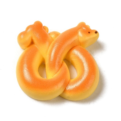 Resin Imitation Animal Bread Decoden Cabochons RESI-U0003-01A-1