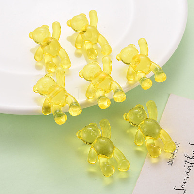 Transparent Acrylic Beads MACR-S373-01B-916-1