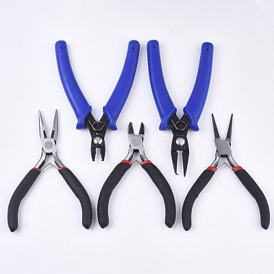 45# Steel Jewelry Plier Sets TOOL-S012-09-1