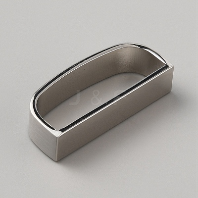 Zinc Alloy Loop Keepers PALLOY-WH0105-36P-1