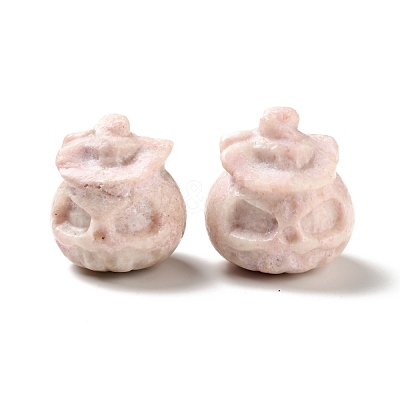 Natural Pink Opal Figurines G-C245-06A-1