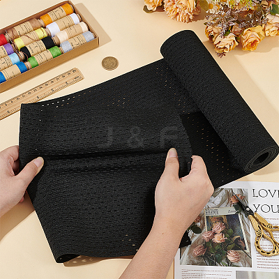 Flat Polyester Hollow Elastic Wide Band OCOR-WH0082-257-1