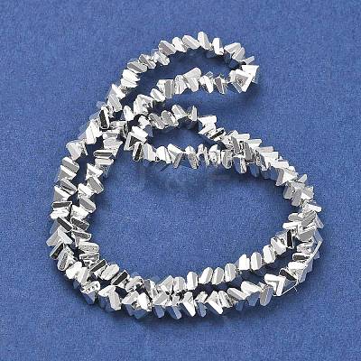 Electroplate Glass Beads Strands X-EGLA-D030-16A-06-1