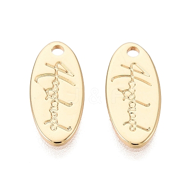 Brass Pendants KK-N288-04G-1