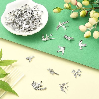 Tibetan Style Alloy Pendants TIBEP-CJ0001-11-1