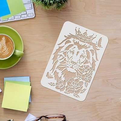 Large Plastic Reusable Drawing Painting Stencils Templates DIY-WH0202-202-1