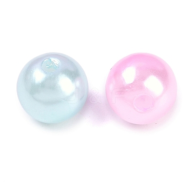 ABS Plastic Imitation Pearl Beads KY-G030-01B-1