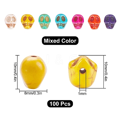 DIY Halloween Themed Stretchy Bracelet Making Kits DIY-SC0014-25A-1