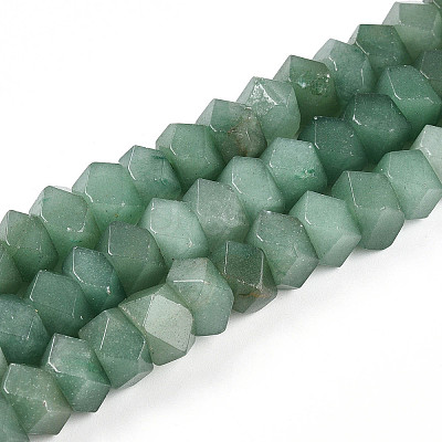 Natural Green Aventurine Beads Strands G-N347-09A-08-1