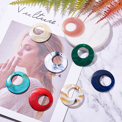 Acrylic Pendants OACR-T007-05-M-1