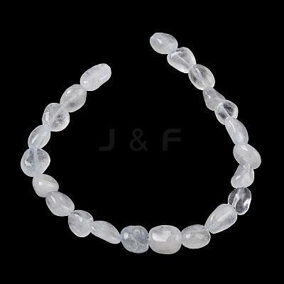 Natural Quartz Crystal Rock Crystal Beads Strands G-C286-A31-1