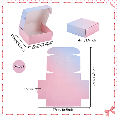Cardboard Paper Packaging Boxes CON-WH0089-205B-1