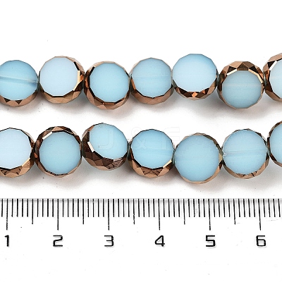 Imitation Jade Glass Beads Strands GLAA-H032-02-01-1