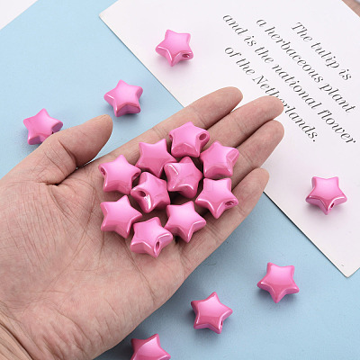 Opaque Acrylic Beads MACR-S372-02B-26-1