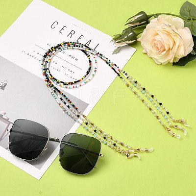 Eyeglasses Chains Sets AJEW-EH00245-1