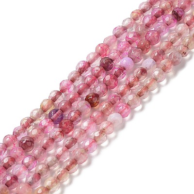 Natural Agate Beads Strands G-Q1000-02D-1