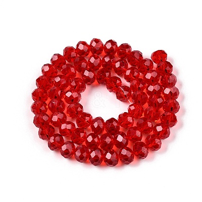 Glass Beads Strands X-EGLA-A044-T8mm-D01-1
