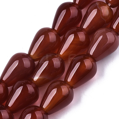 Natural Carnelian Beads Strands G-N326-74-1