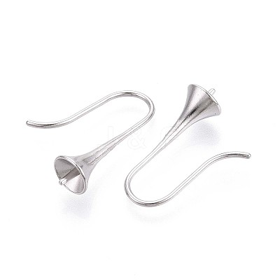 304 Stainless Steel Earring Hooks STAS-N108-30P-1