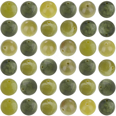 46Pcs Natural Taiwan Jade Beads G-SC0003-59-1