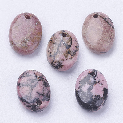 Natural Rhodonite Pendants X-G-F524-K01-1