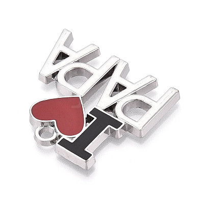 Alloy Enamel Pendants ENAM-N067-03P-1
