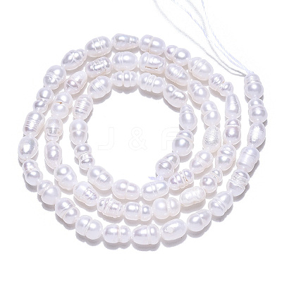 Natural Cultured Freshwater Pearl Beads Strands PEAR-N012-03K-1