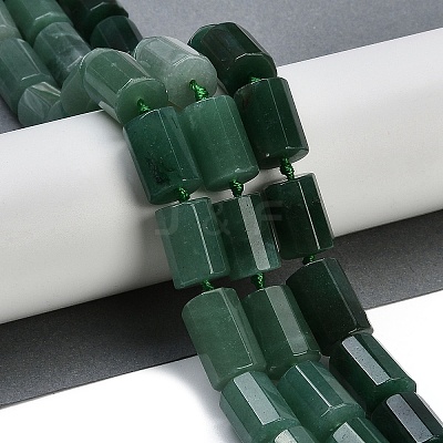 Natural Green Aventurine Beads Strands G-G162-D19-02-1