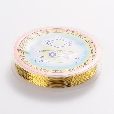 Copper Jewelry Wire LS-CWIR-CW0.3mm-07-1