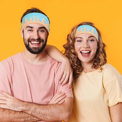 1Pc Polyester Headbands for Women Girls OHAR-CN0001-05A-1