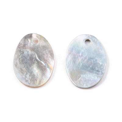 Natural Akoya Shell Pendants SHEL-N026-201-1