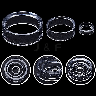 18Pcs 3 Styles Acrylic Display Frame ODIS-GF0001-14-1