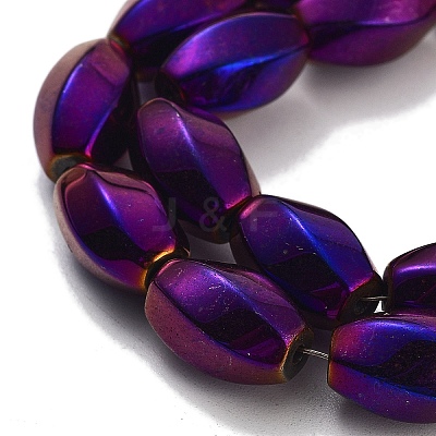 Synthetic Magnetic Hematite Beads Strands G-P545-G01-01A-1