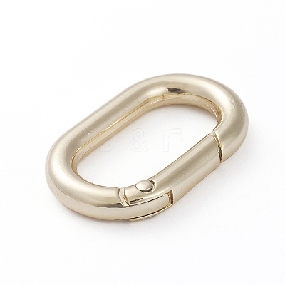 Electroplated Alloy Keychain Clasps LS-PALLOY-G260-01G-1