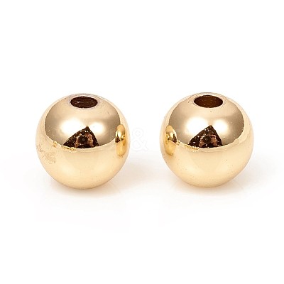 Brass Solid Beads LS-KK-WH0034-02E-G-1