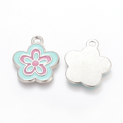 Alloy Enamel Pendants LS-EAP073Y-4-1