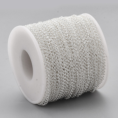 304 Stainless Steel Curb Chains CHS-T002-07-1